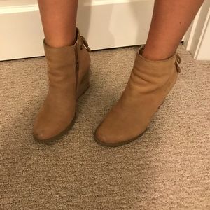 Lucky Brand Leather Booties
